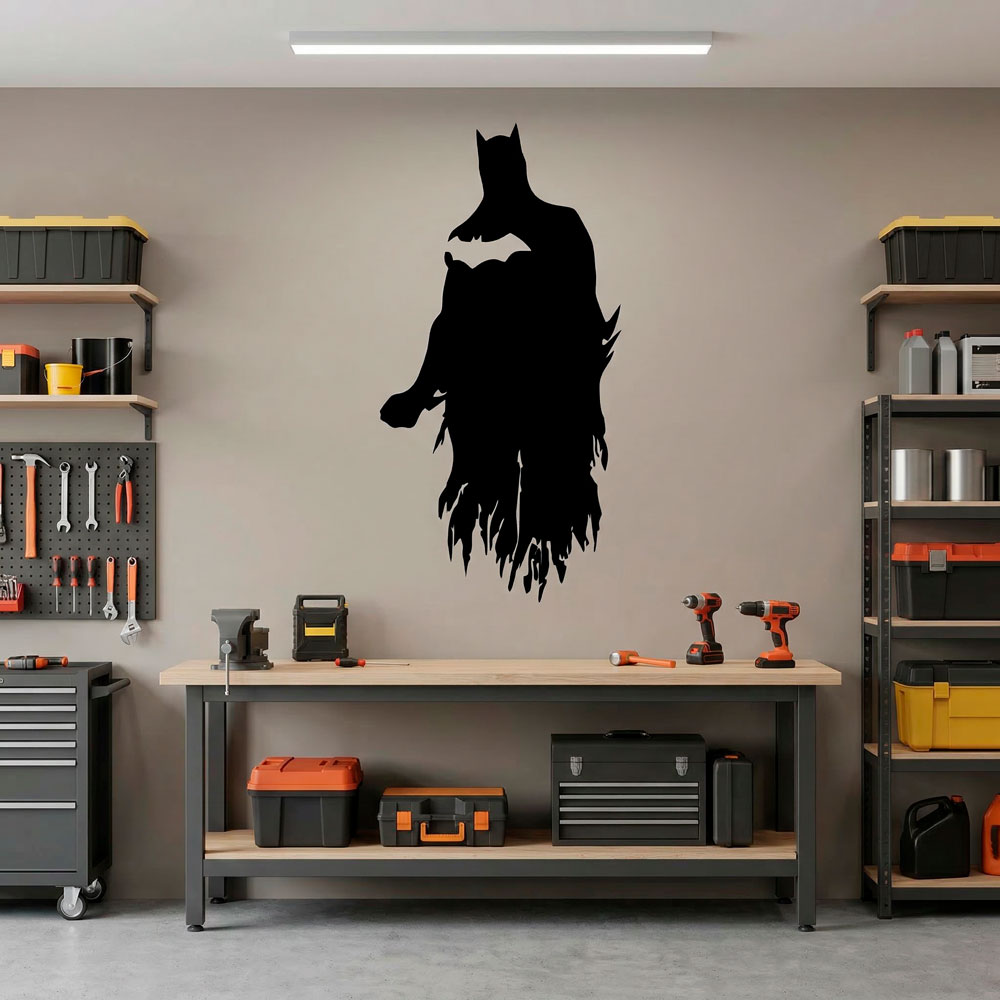 Wandtattoos: Batman-silhouette