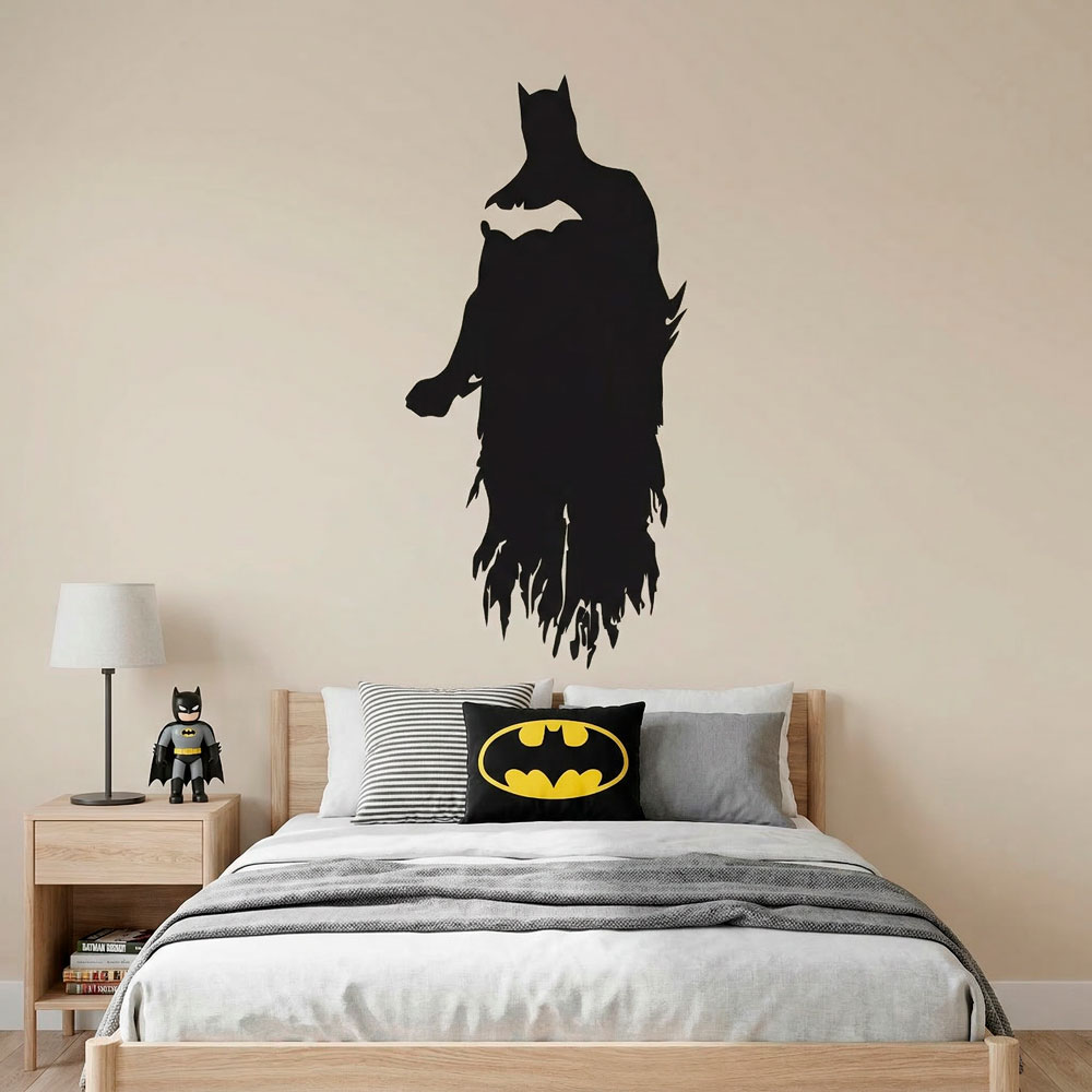 Wandtattoos: Batman-silhouette