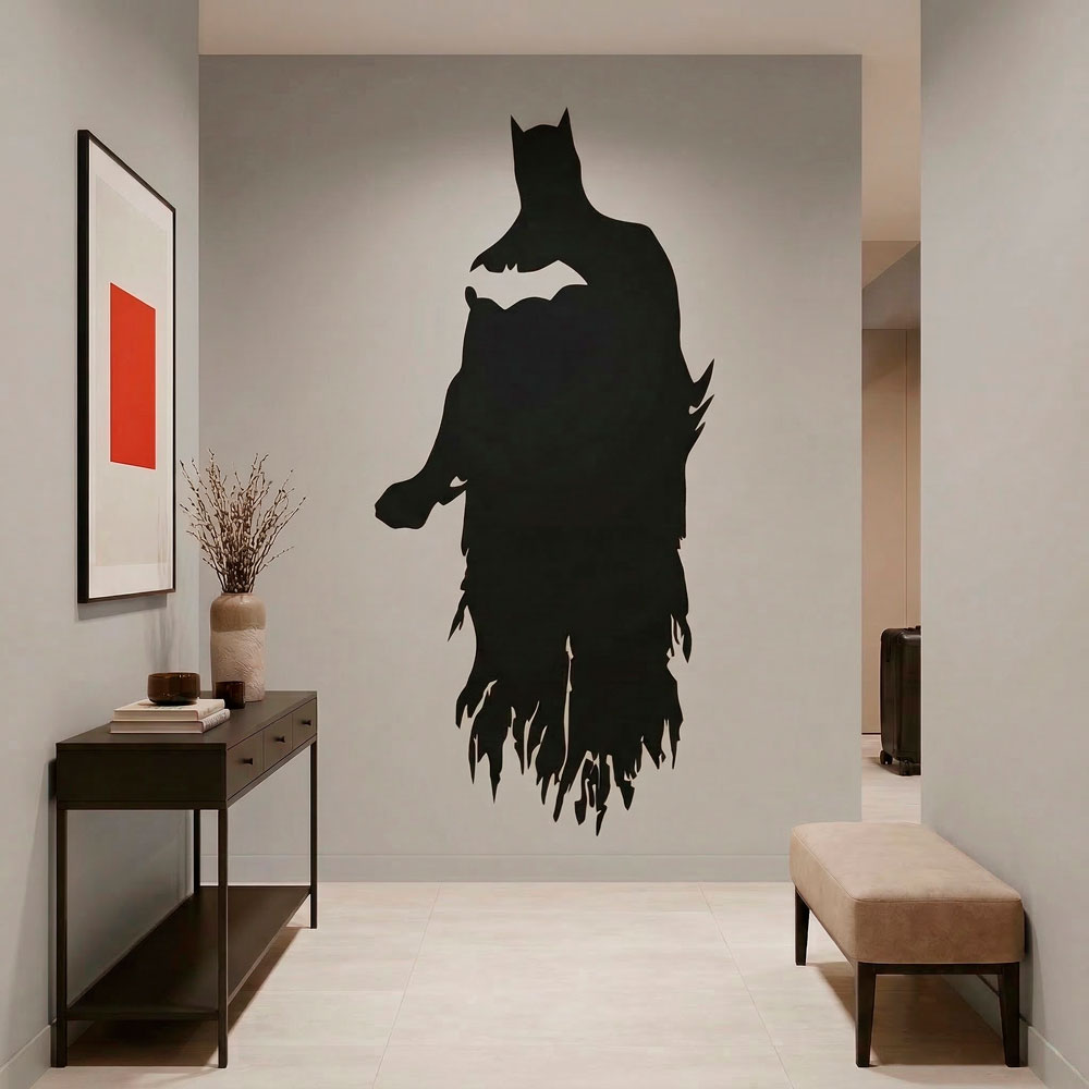 Wandtattoos: Batman-silhouette