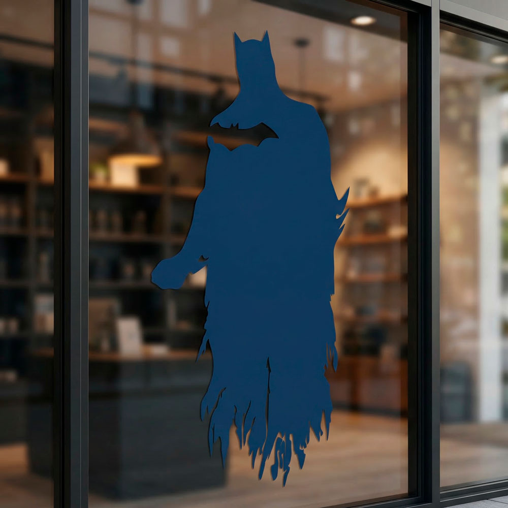 Wandtattoos: Batman-silhouette