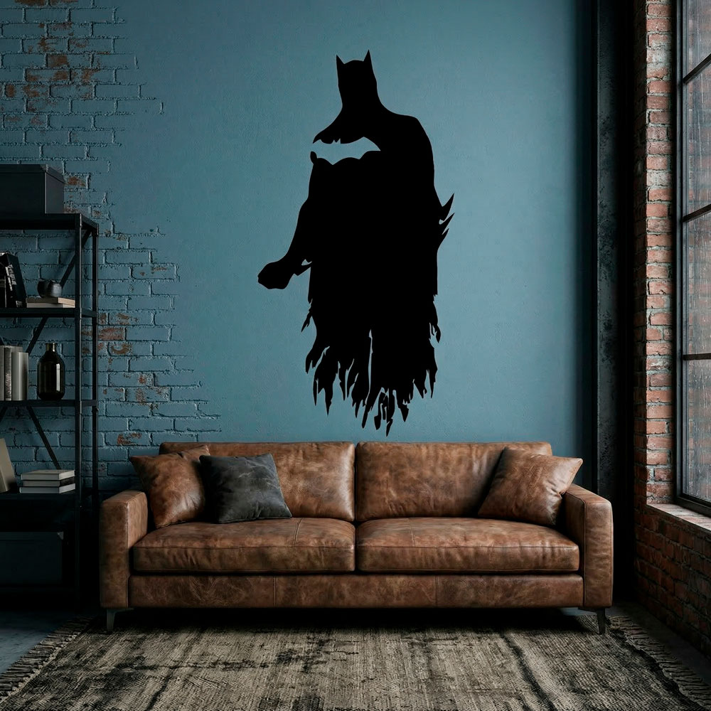 Wandtattoos: Batman-silhouette