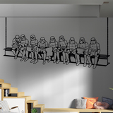 Wandtattoos: Stormtrooper Mittagessen 4