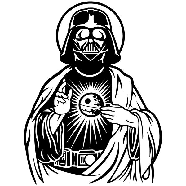 Wandtattoos: Darth Vader Heiliges Herz