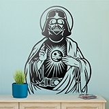 Wandtattoos: Darth Vader Heiliges Herz 3