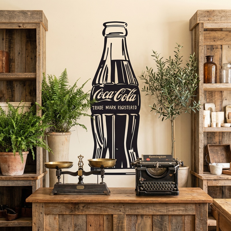 Wandtattoos: Coca Cola Warhol