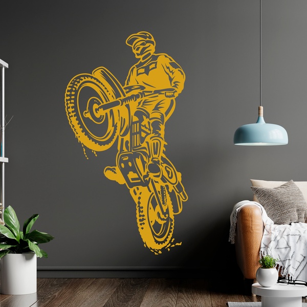 Wandtattoos: Motocross Trial