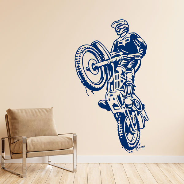 Wandtattoos: Motocross Trial