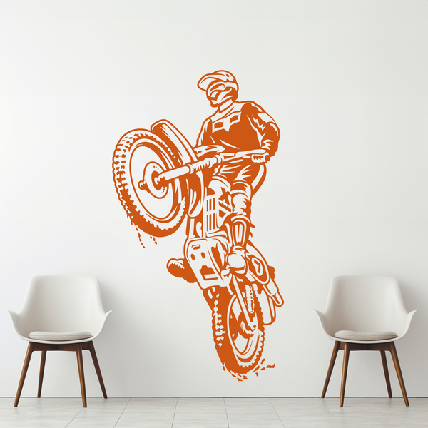 Wandtattoos: Motocross Trial