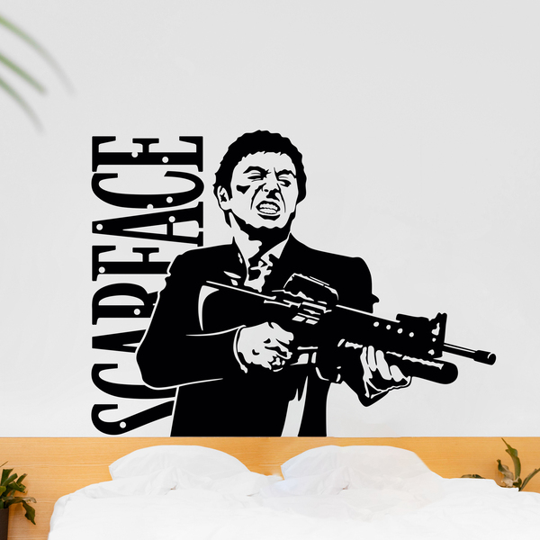 Wandtattoos: Scarface