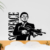 Wandtattoos: Scarface 4