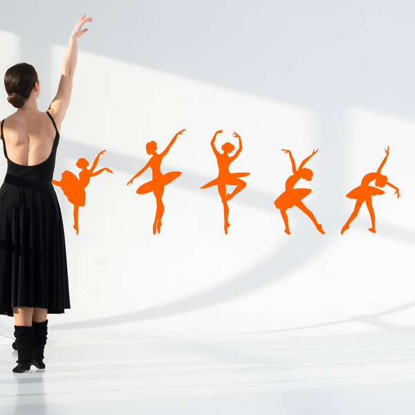 Wandtattoos: Ballettfiguren