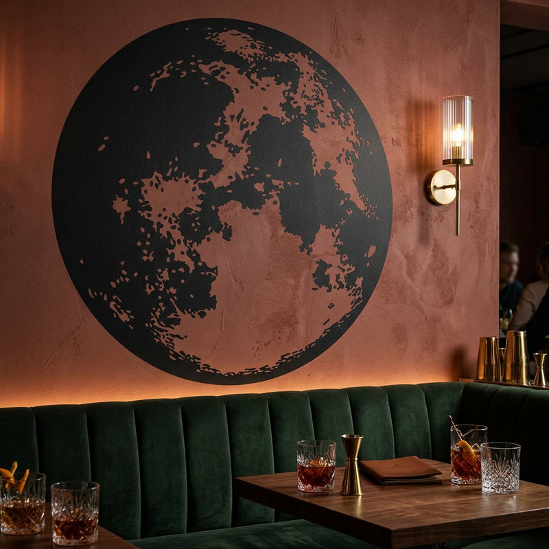 Wandtattoos: Vollmond