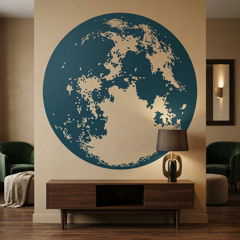Wandtattoos: Vollmond