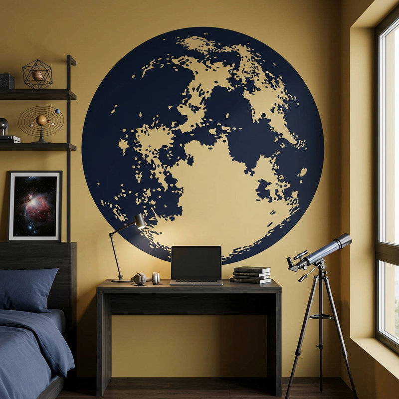 Wandtattoos: Vollmond