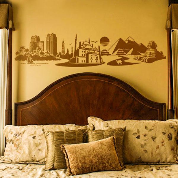 Wandtattoos: Skyline Kairo, Ägypten