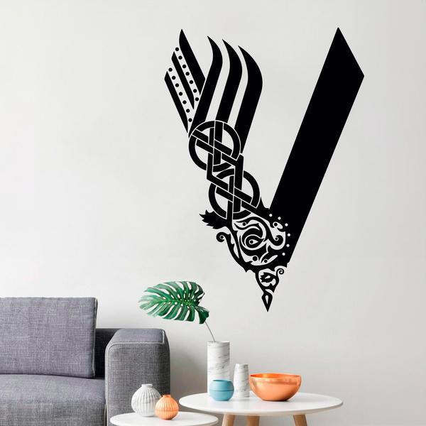 Wandtattoos: Vikings logo