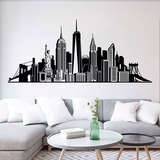 Wandtattoos: Skyline New York 2018 2