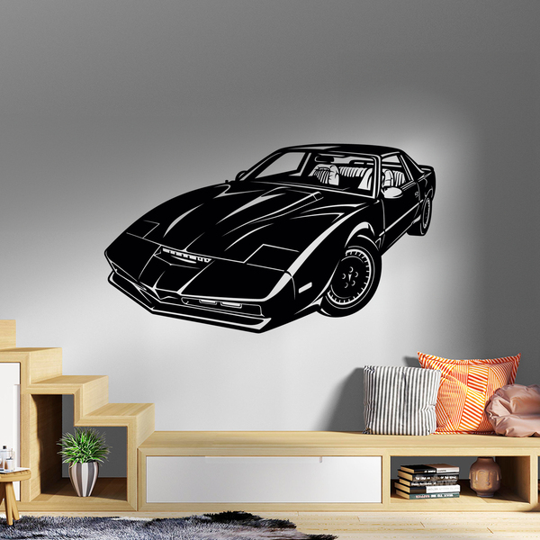 Wandtattoos: Knight Rider Kitt