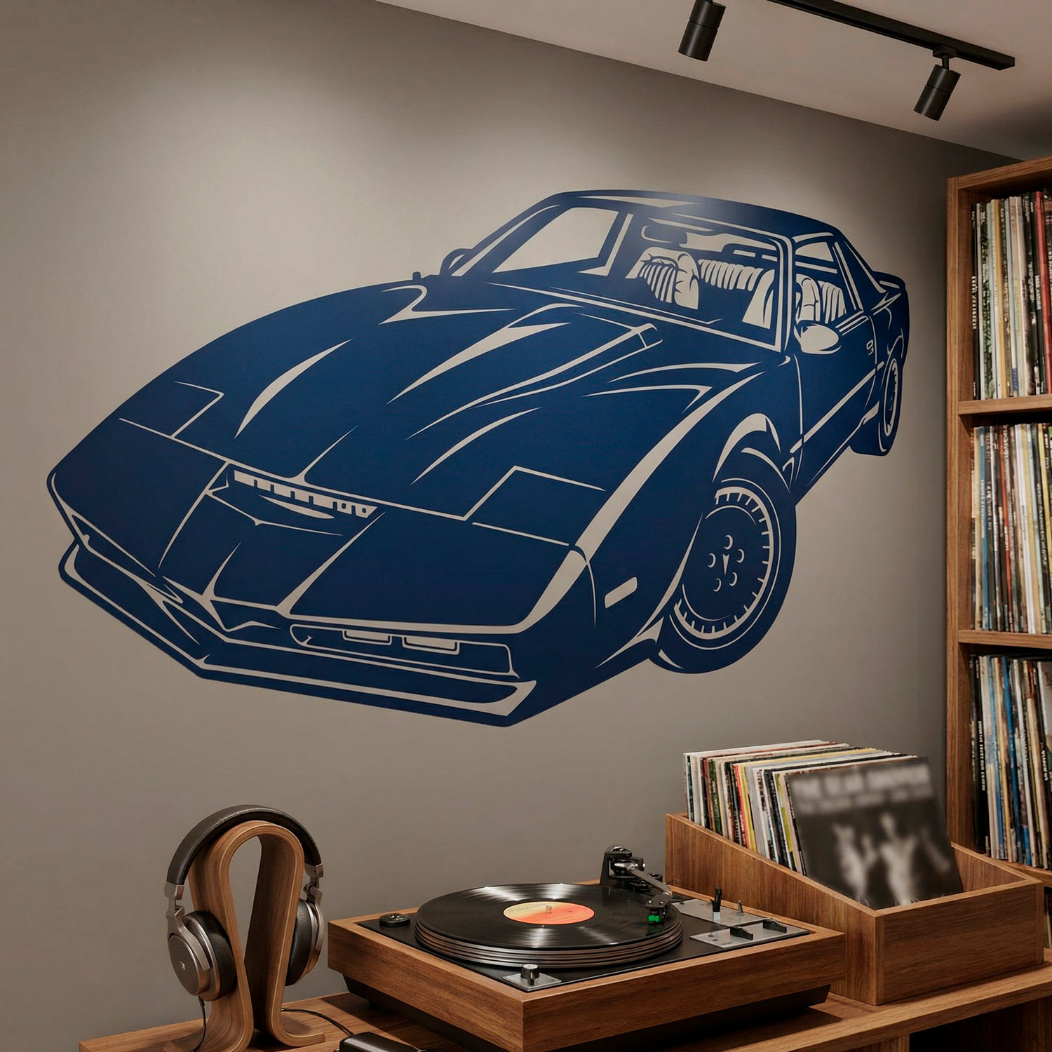 Wandtattoos: Knight Rider Kitt