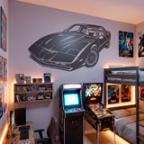 Wandtattoos: Knight Rider Kitt 18