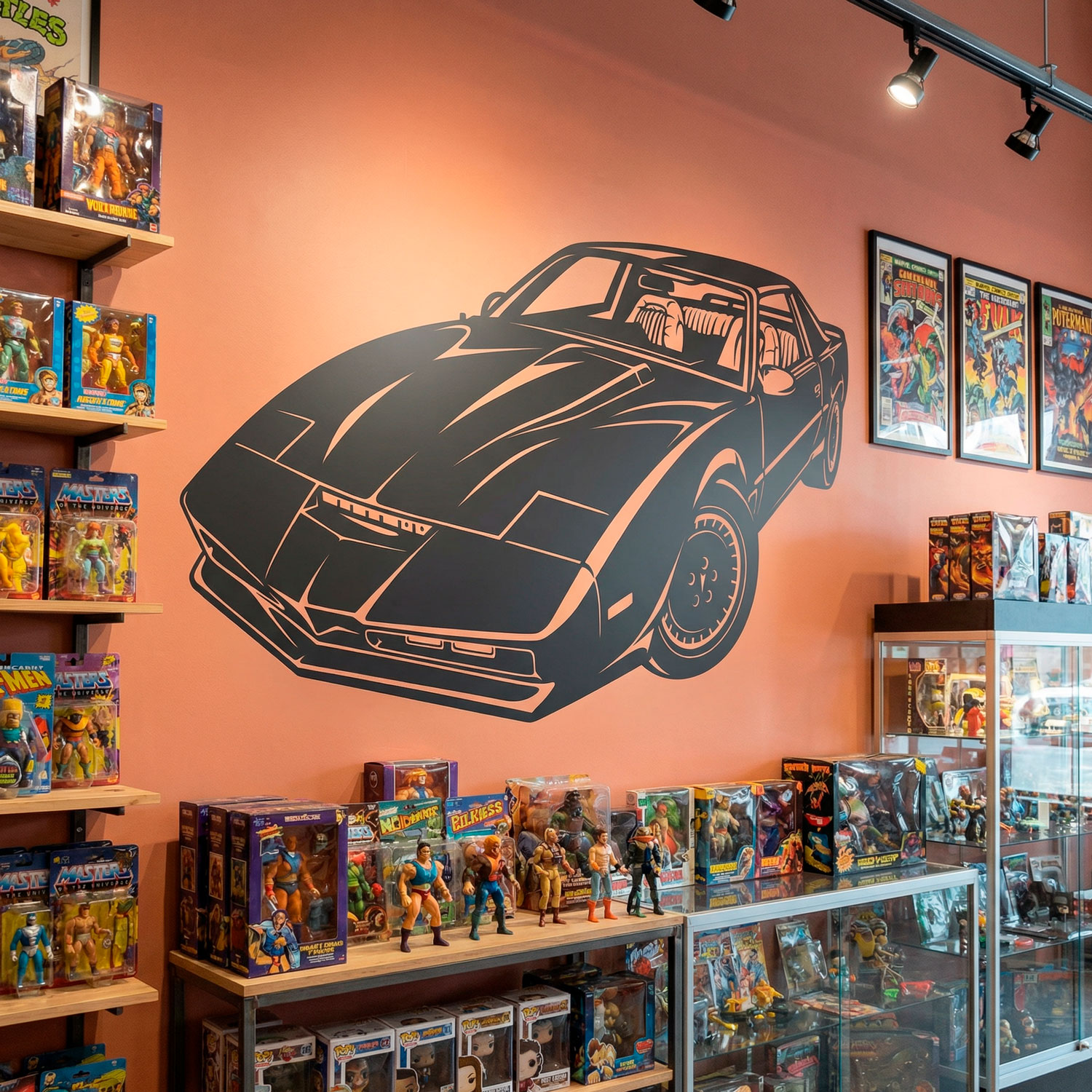 Wandtattoos: Knight Rider Kitt