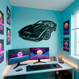 Wandtattoos: Knight Rider Kitt 8