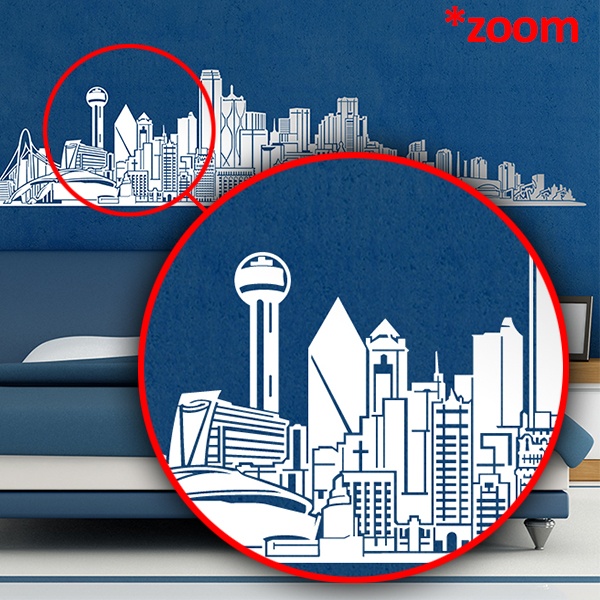 Skyline von Dallas 5/5