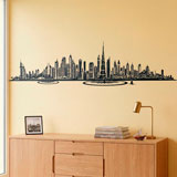 Wandtattoos: Dubai Skyline 8