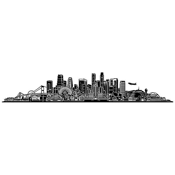 Wandtattoos: Los Angeles Skyline