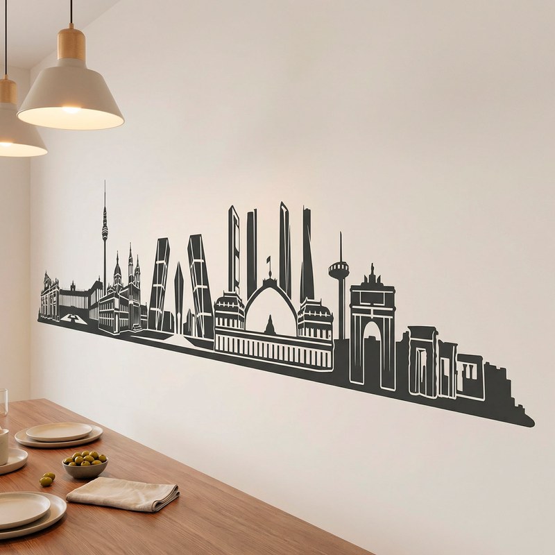 Skyline von Madrid 2