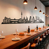 Wandtattoos: Madrid Skyline  21