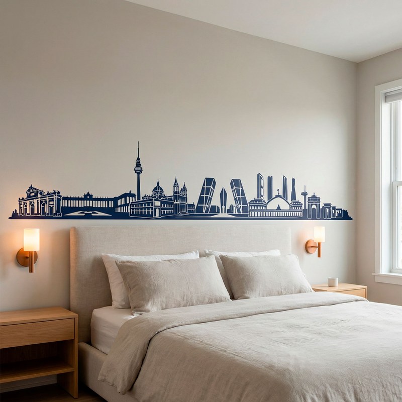 Skyline von Madrid 4