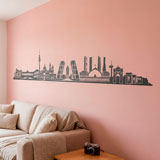 Wandtattoos: Madrid Skyline  5
