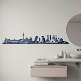 Wandtattoos: Madrid Skyline  6