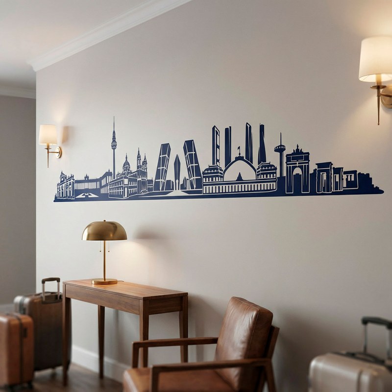 Skyline von Madrid 9