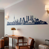 Wandtattoos: Madrid Skyline  9