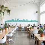 Wandtattoos: Rom Skyline 2018 16