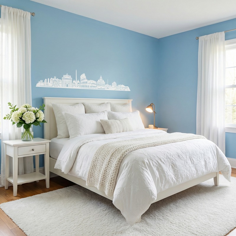 Wandtattoos: Rom Skyline 2018