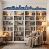 Wandtattoos: Rom Skyline 2018 4