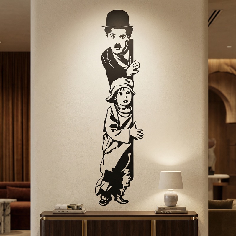 Wandtattoos: Chaplin The Kid