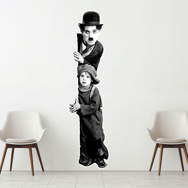 Wandtattoos: Charlot, The Kid