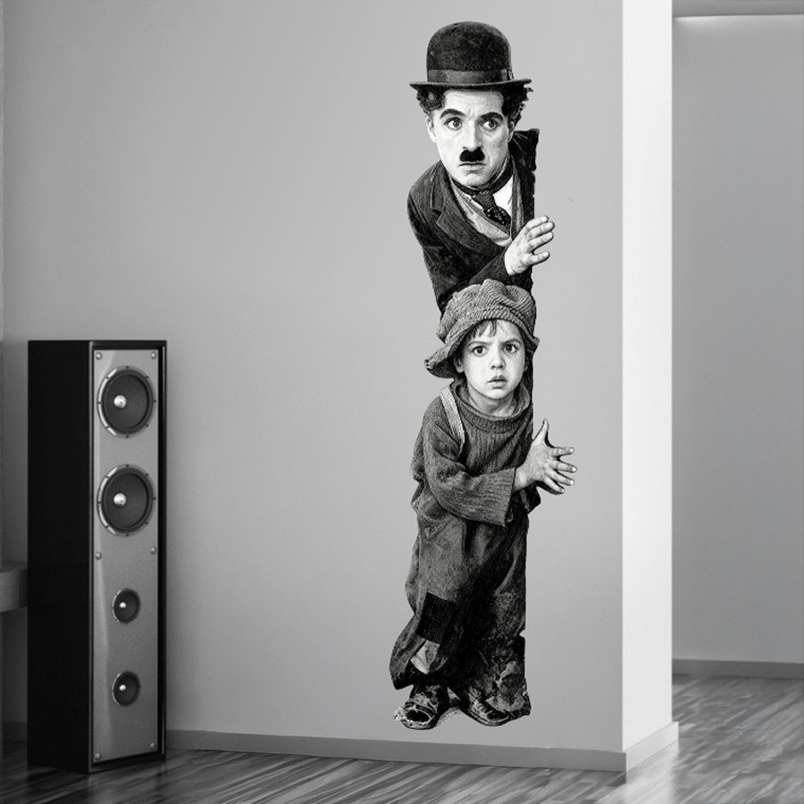 Wandtattoos: Charlot, The Kid