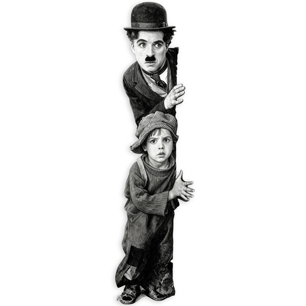 Wandtattoos: Charlot, The Kid