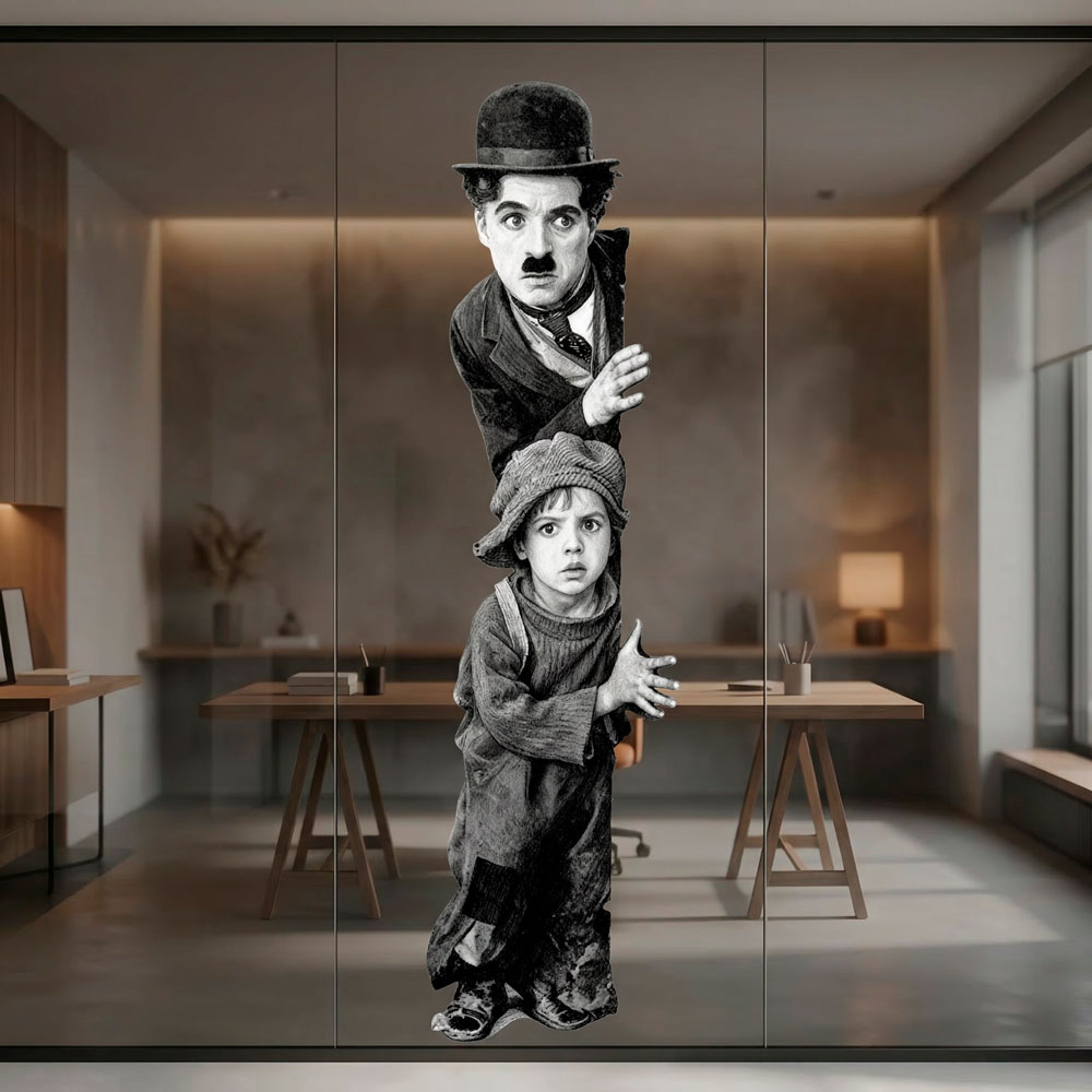 Wandtattoos: Charlot, The Kid