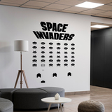 Wandtattoos: Space Invaders Game 2