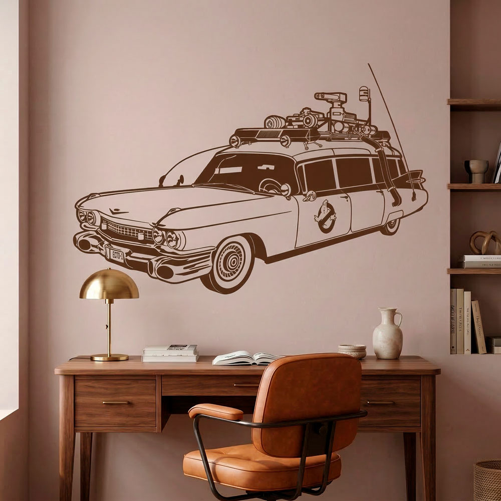 Wandtattoos: Ghostbusters, Ecto-1