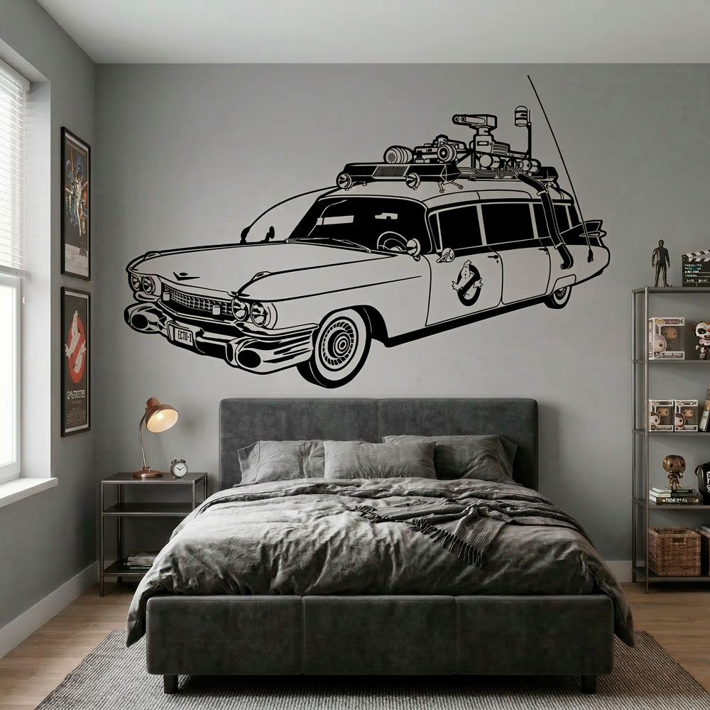 Wandtattoos: Ghostbusters, Ecto-1