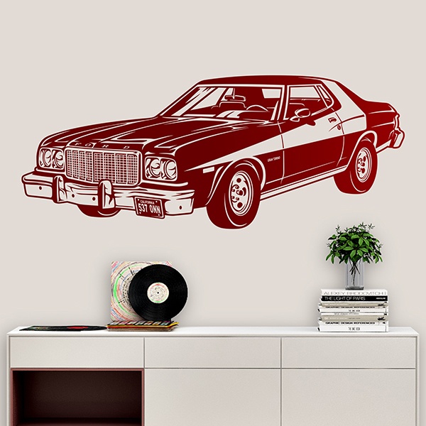 Wandtattoos: Ford Torino Starsky und Hutch