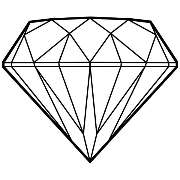 Wandtattoos: Diamant