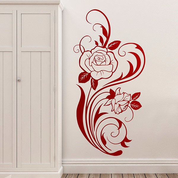 Wandtattoos: Blumen Tlaloc 